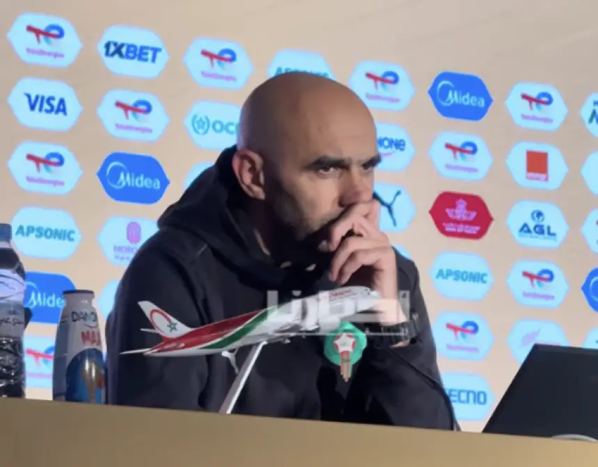 تقديم الاستقالة..الركراكي يرفض الرد على سؤال الصحافيين